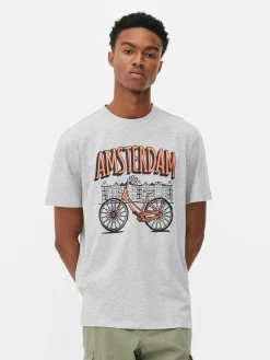 Fiets T-shirt Amsterdam