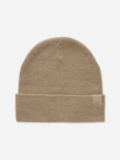Fijngebreide Beanie Met Boord