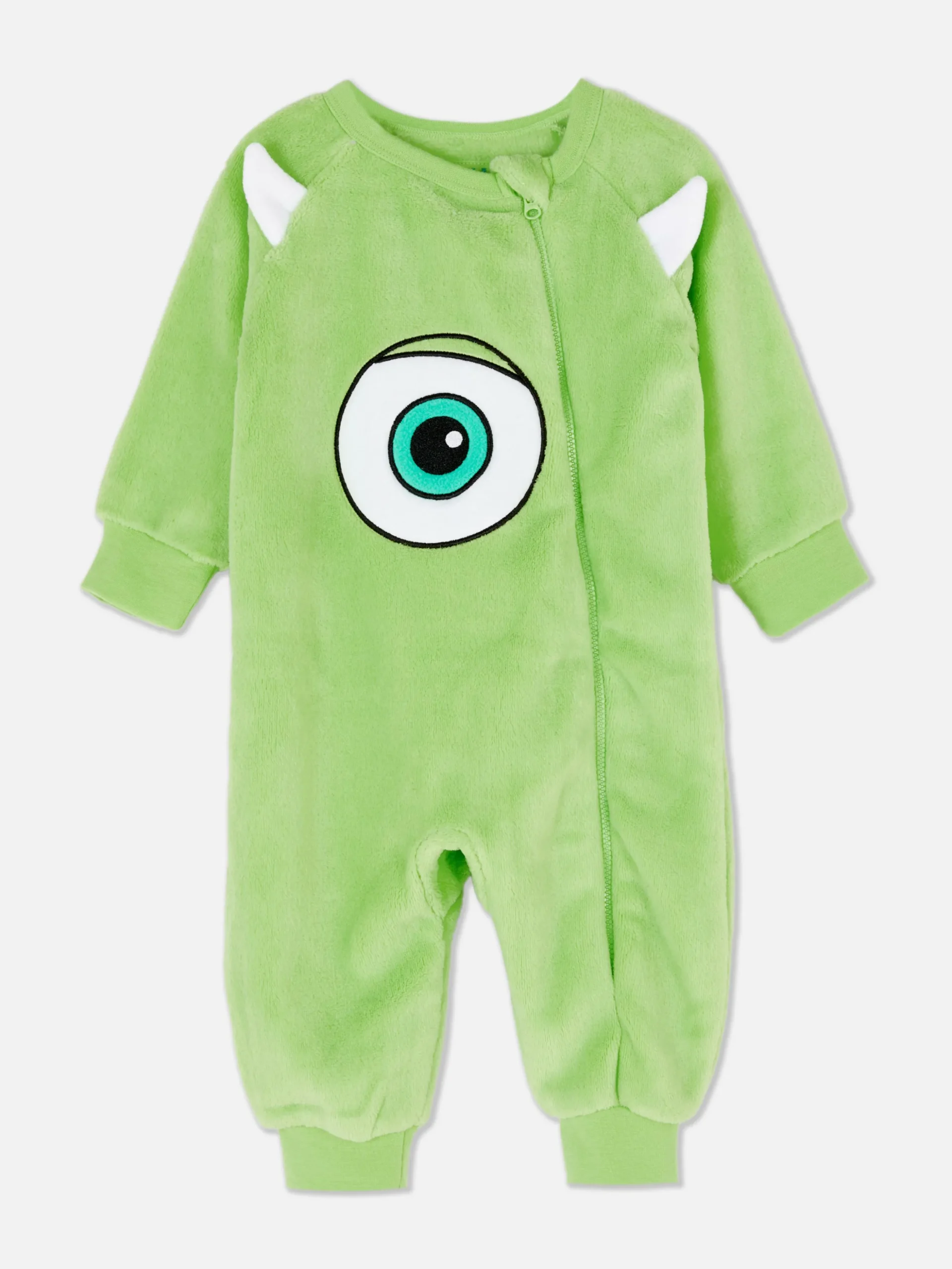 Fleece Onesie Met Rits Voor Baby's Monsters, Inc.