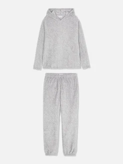 Fleece Pyjama Met Capuchon