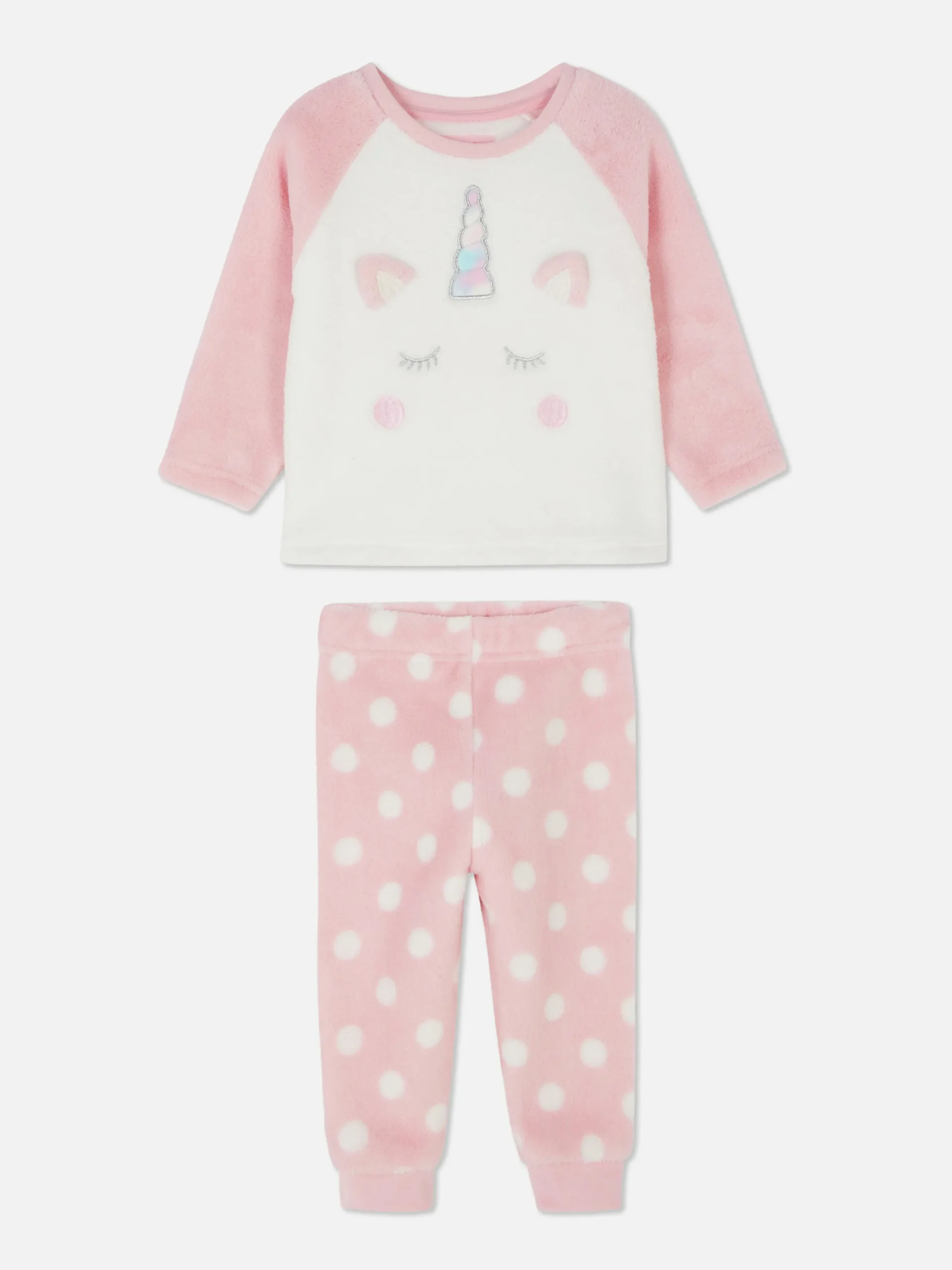 Fleece Pyjama Met Dierenprint