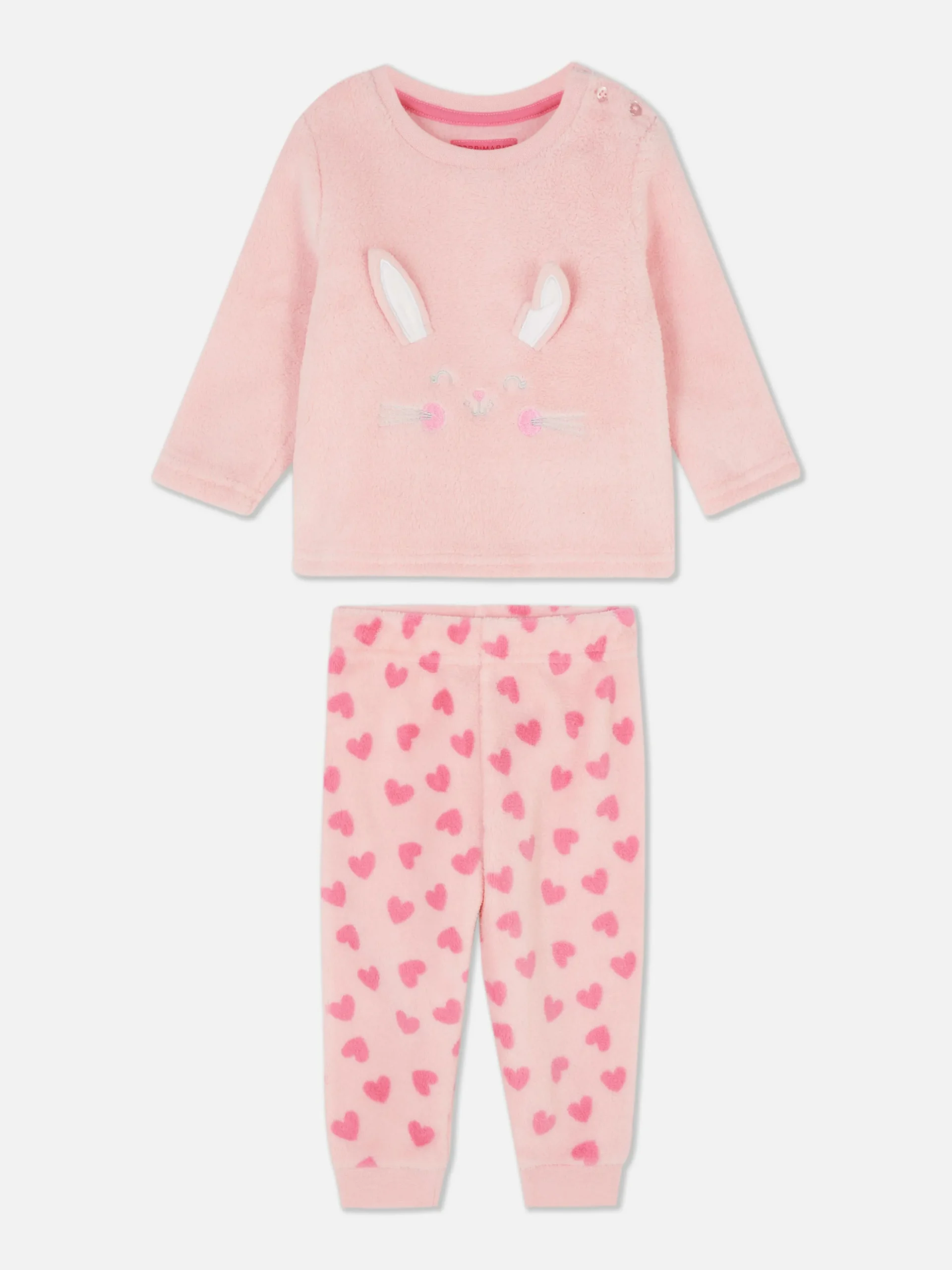 Fleece Pyjama Met Dierenprint