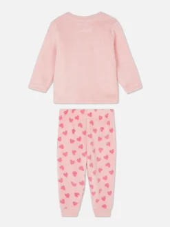 Fleece Pyjama Met Dierenprint