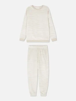 Fleece Pyjama Met Lange Mouwen