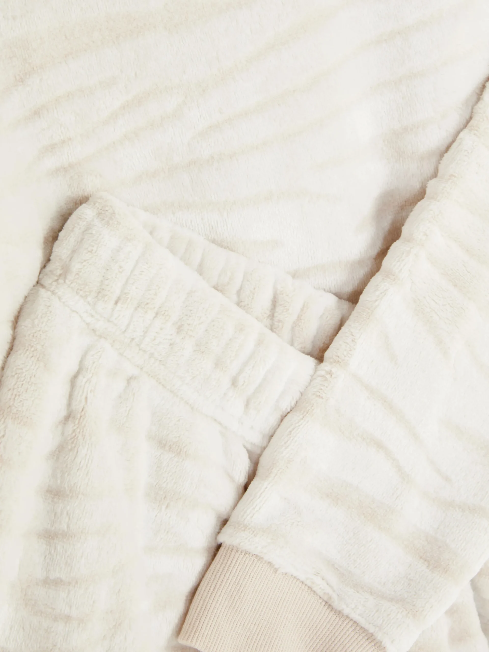 Fleece Pyjama Met Lange Mouwen