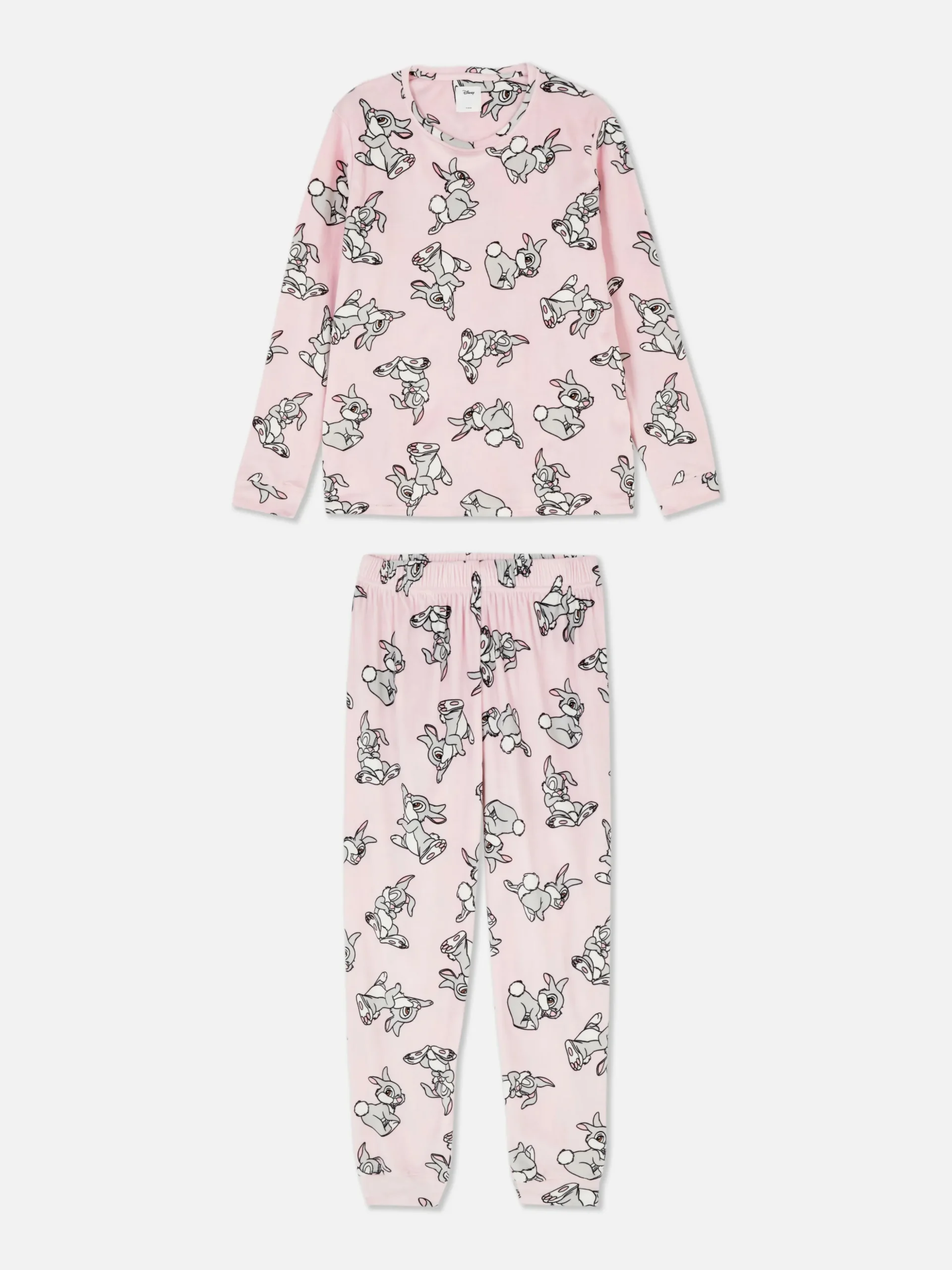 Fleece Pyjama Met Lange Mouwen En Disney-personages