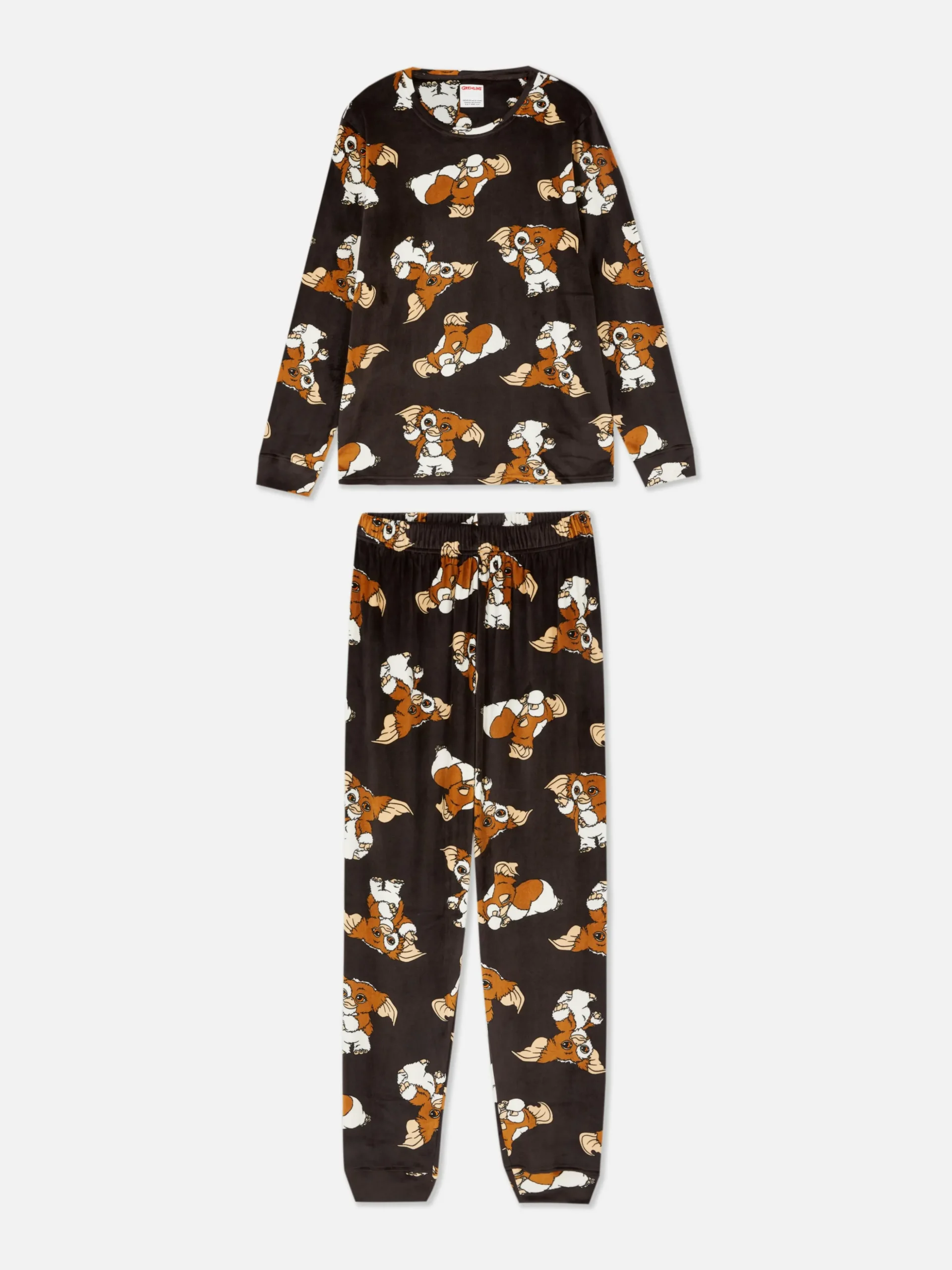 Fleece Pyjama Met Lange Mouwen Warner Bros Gremlins