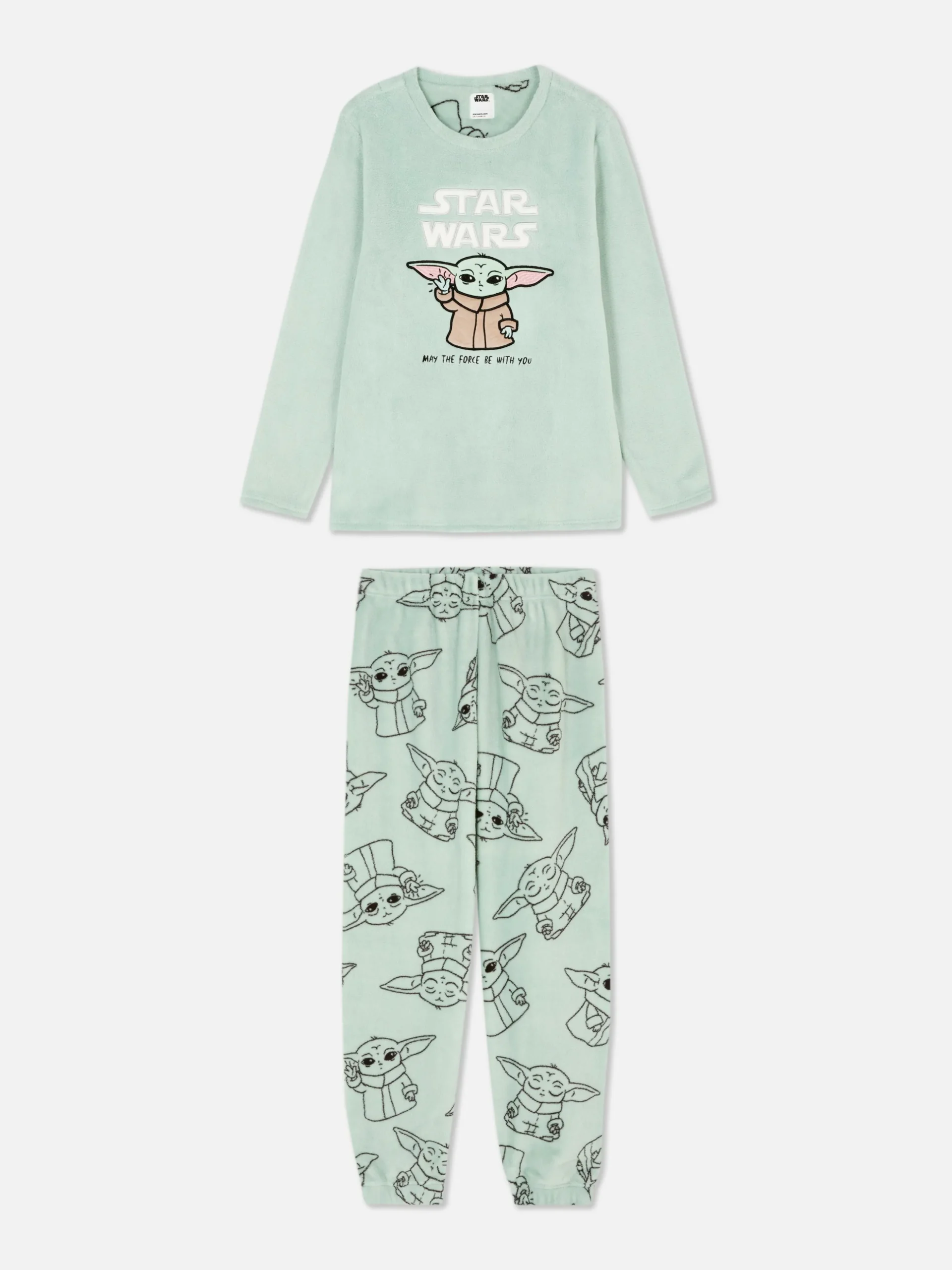 Fleece Pyjama Star Wars Baby Yoda