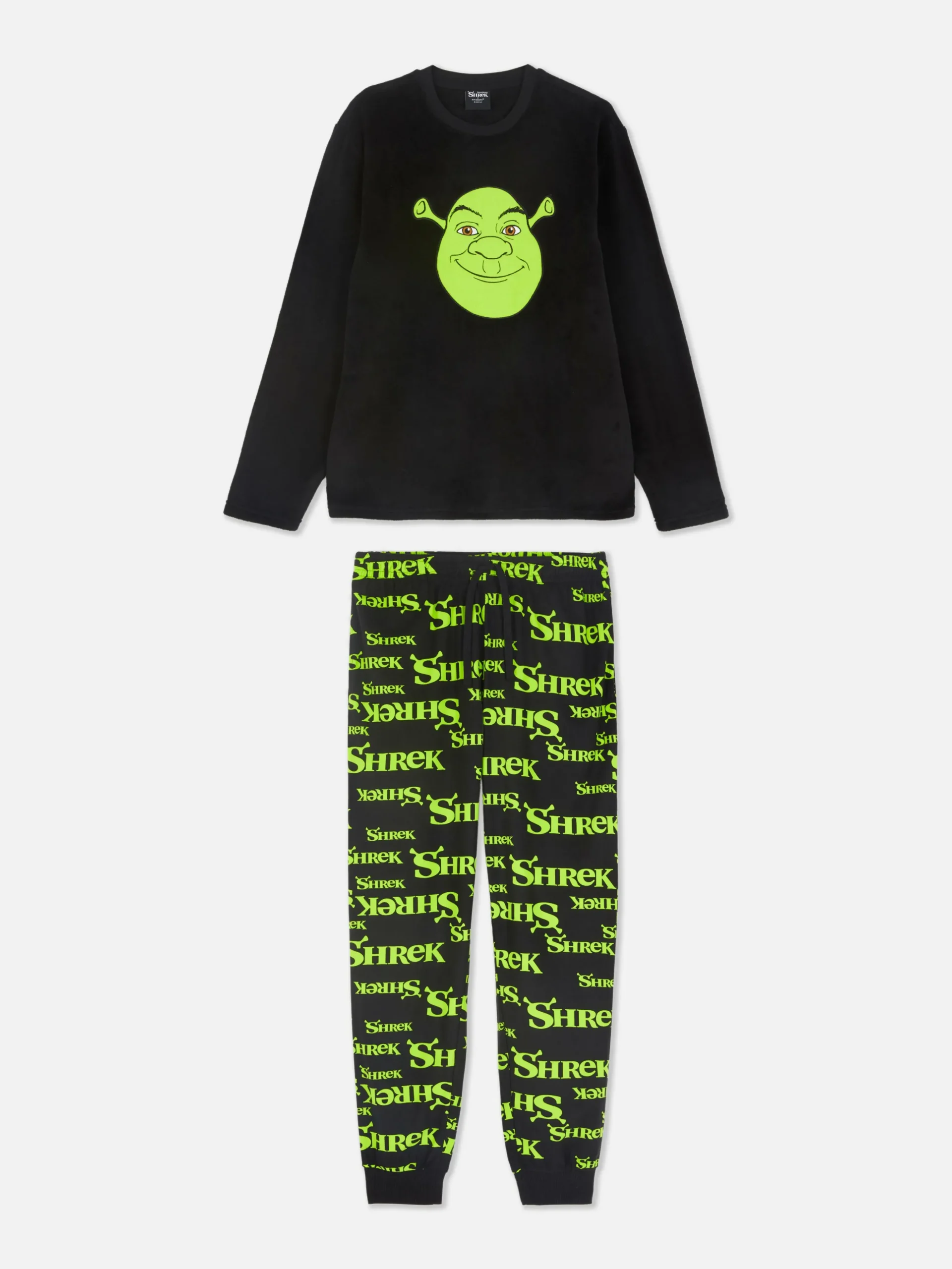 Fleece Pyjamaset Shrek