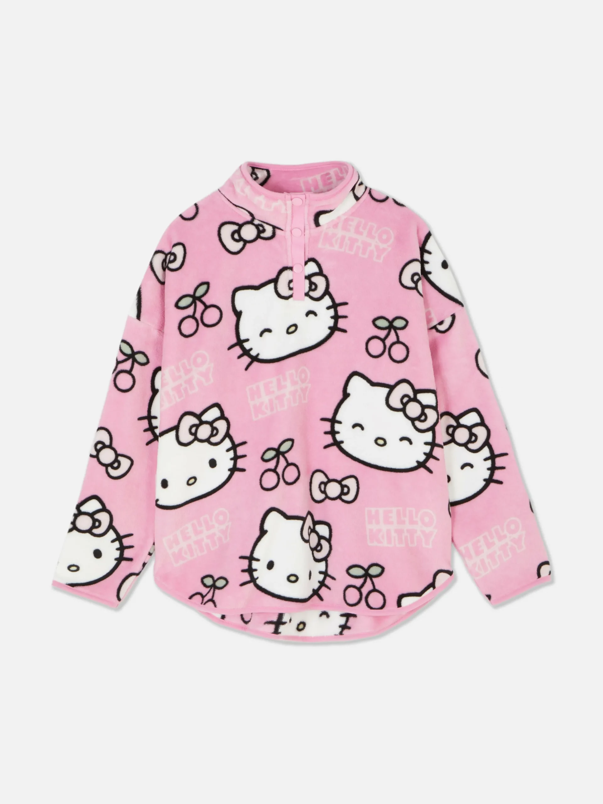 Fleece Pyjamatop 50-jarig Jubileum Hello Kitty