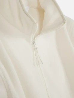 Fleece Trui Met Halve Rits