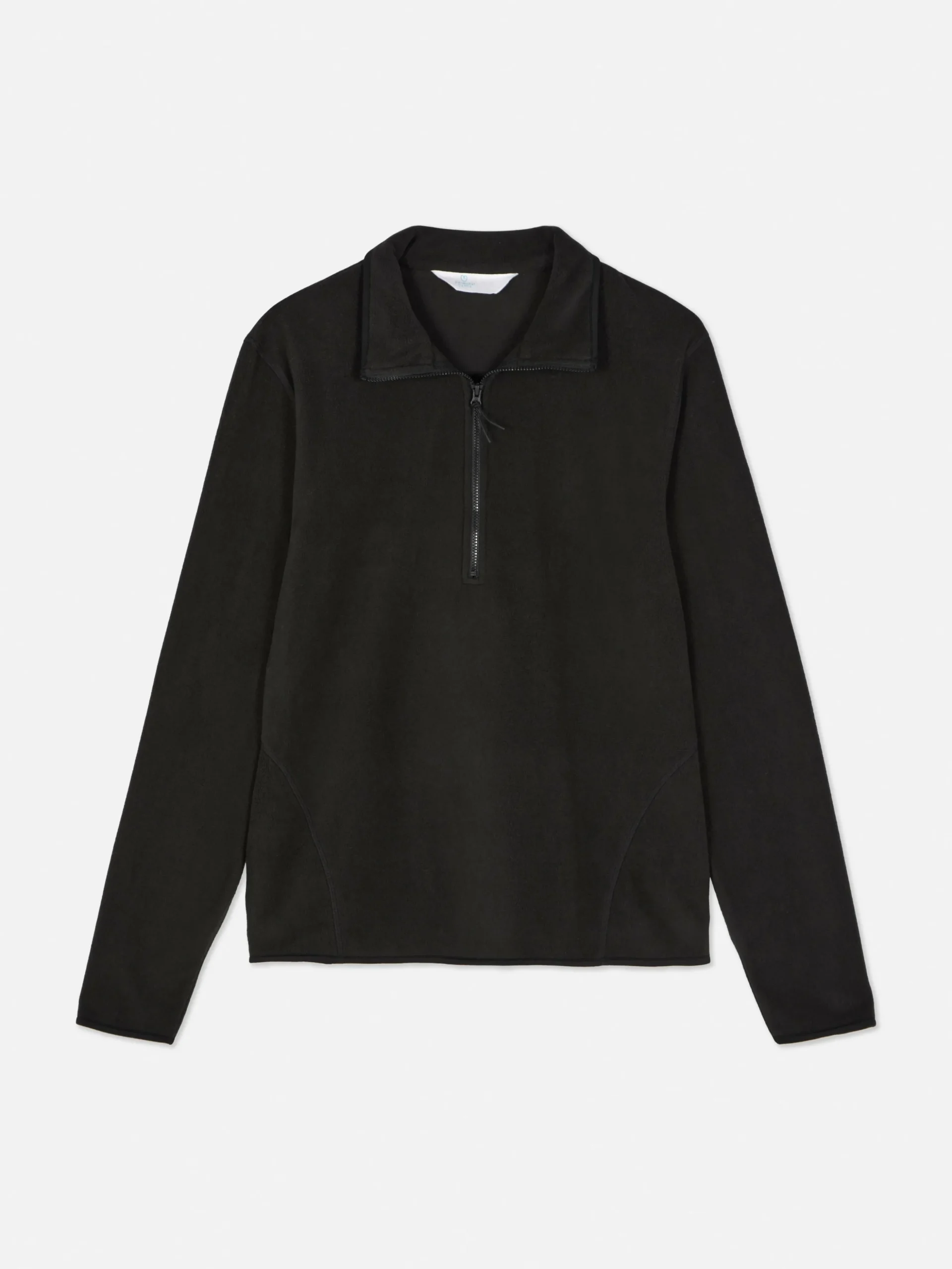 Fleece Trui Met Halve Rits