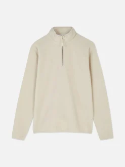 Fleece Trui Met Korte Rits