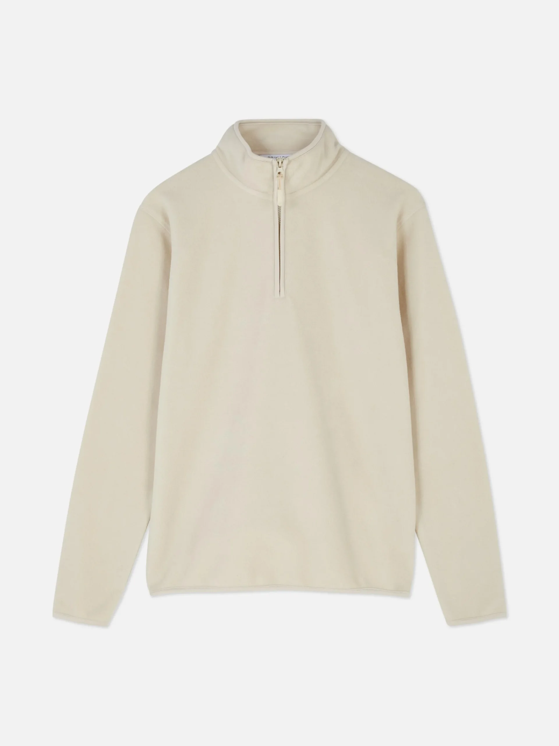 Fleece Trui Met Korte Rits