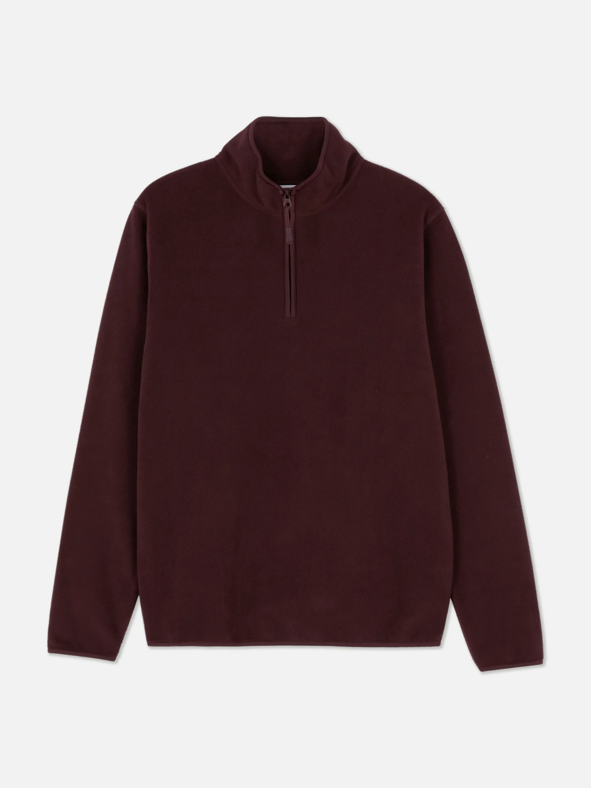 Fleece Trui Met Korte Rits