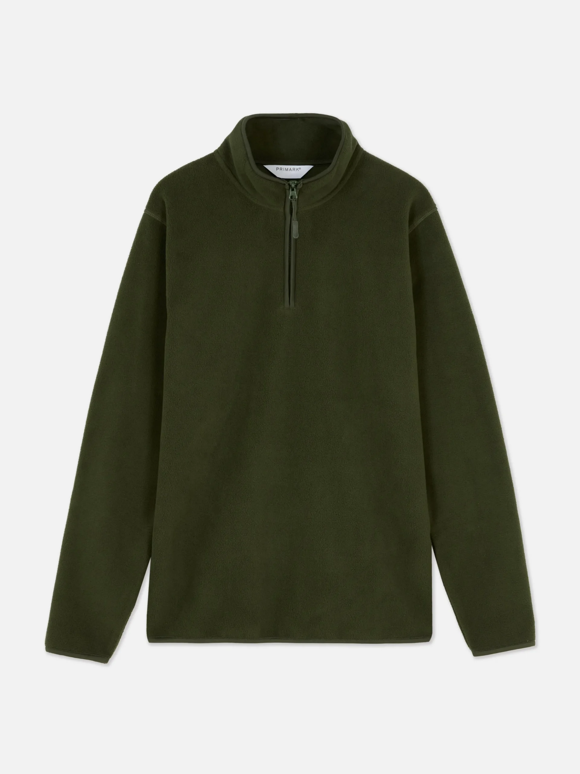 Fleece Trui Met Korte Rits