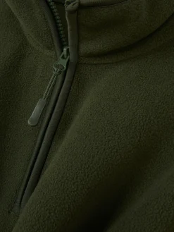 Fleece Trui Met Korte Rits