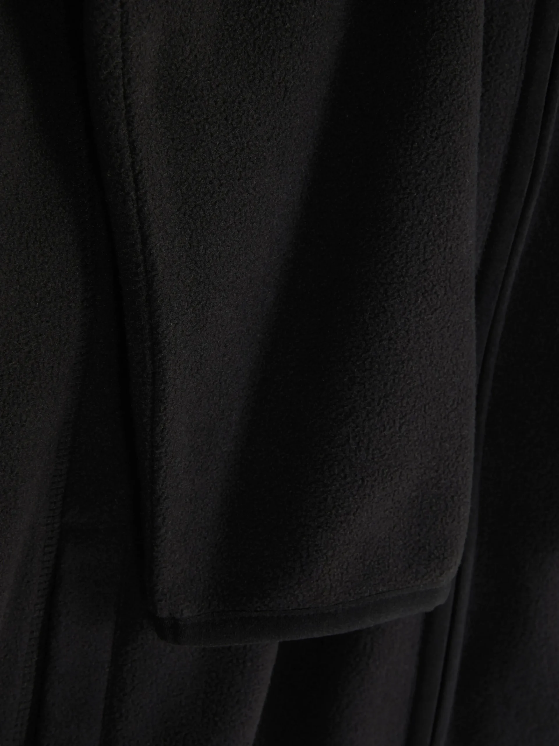 Fleece Trui Met Rits En Opstaande Kraag