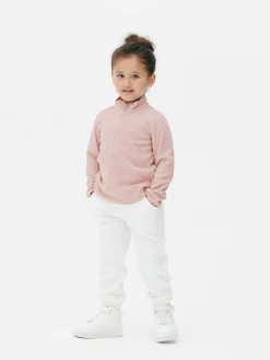 Fleecetrui Met Kwartrits