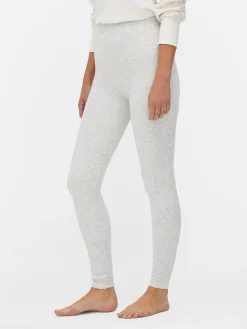 Fluwelen Gemêleerde Legging Met Teddy Voering