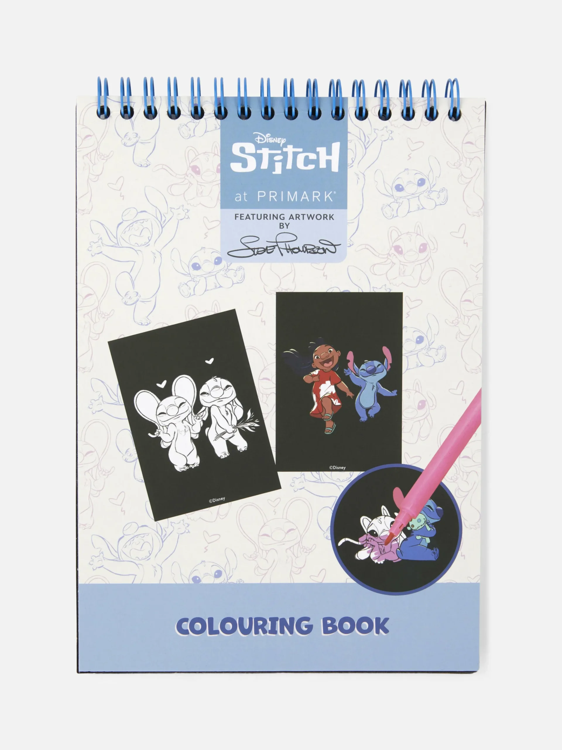 Fluwelen Kleurboek Disney's Stitch