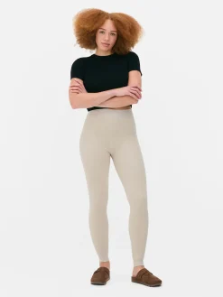 Fluwelen Legging Met Teddy Voering