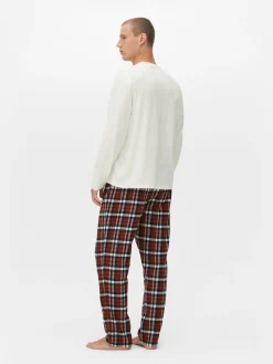 Geborstelde Lange Pyjama