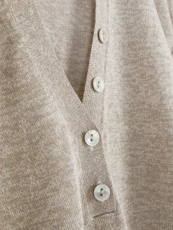 Gebreid Poloshirt Met Lange Mouwen De Edit