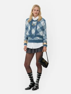 Gebreid Vest Met Argylepatroon Rita Ora