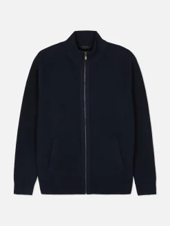 Gebreid Vest Met Rits