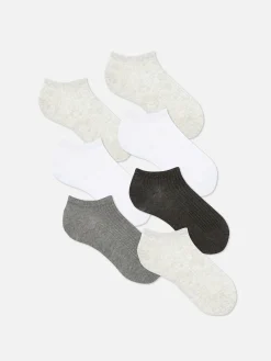 Gebreide Sneakersokken, 7 Paar