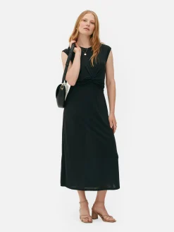 Gedraaide Jersey Jurk The Edit