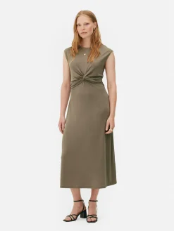 Gedraaide Jersey Jurk The Edit