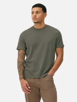 Gemêleerd T-shirt, Regular Fit