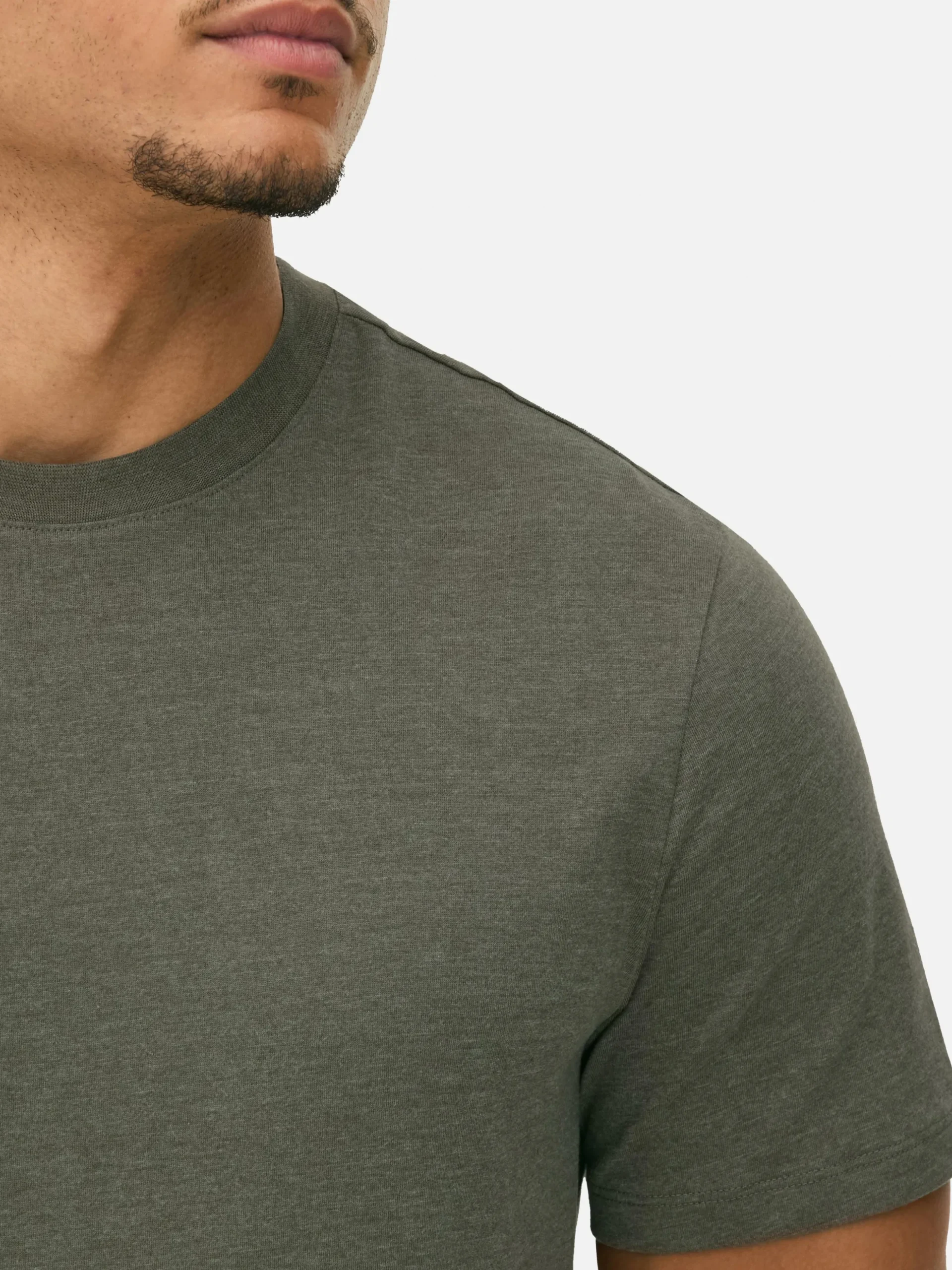 Gemêleerd T-shirt, Regular Fit