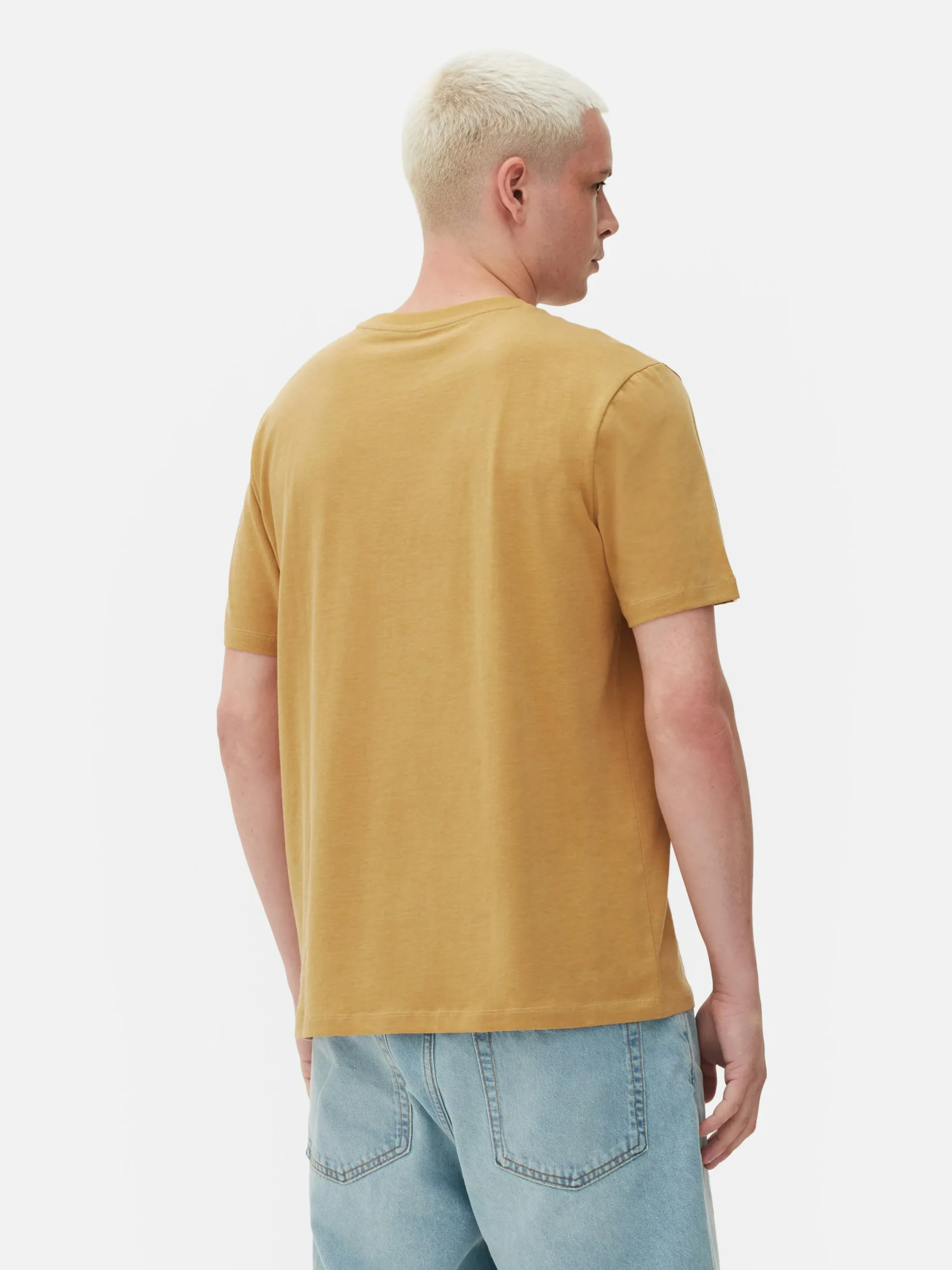 Gemêleerd T-shirt, Regular Fit