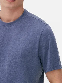 Gemêleerd T-shirt, Regular Fit