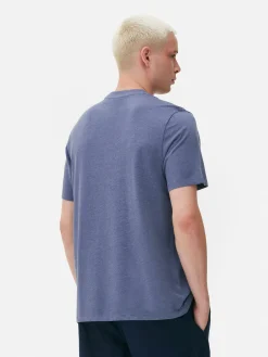 Gemêleerd T-shirt, Regular Fit
