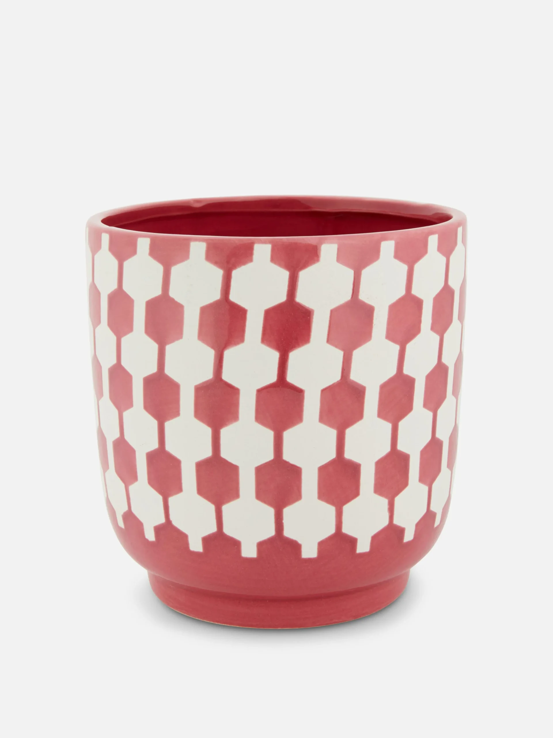 Geometrische Retro-plantenpot