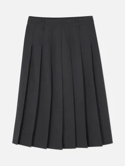 Geplooide Halflange Rok Rita Ora