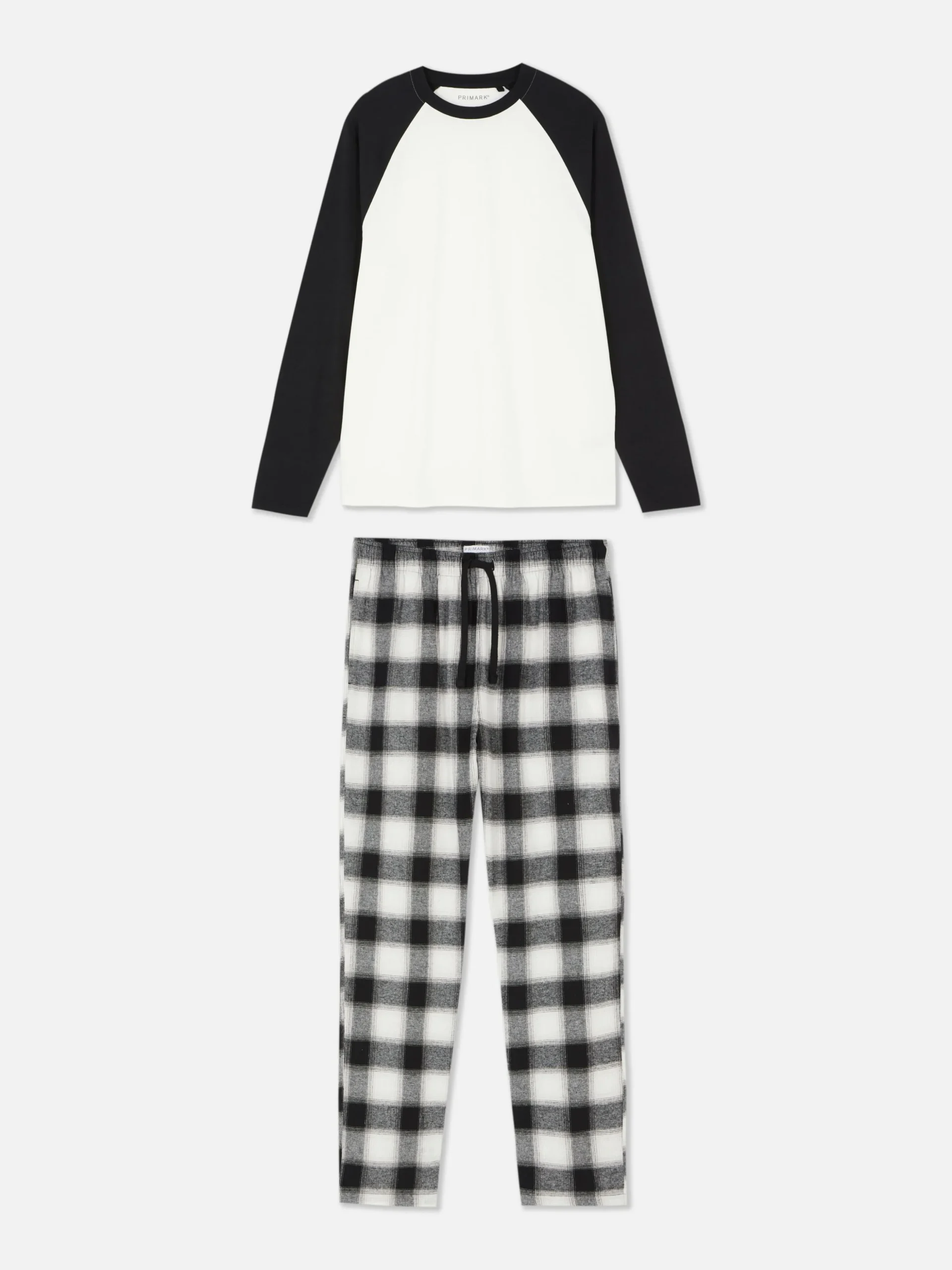 Geruite Pyjama Van Geborsteld Katoen