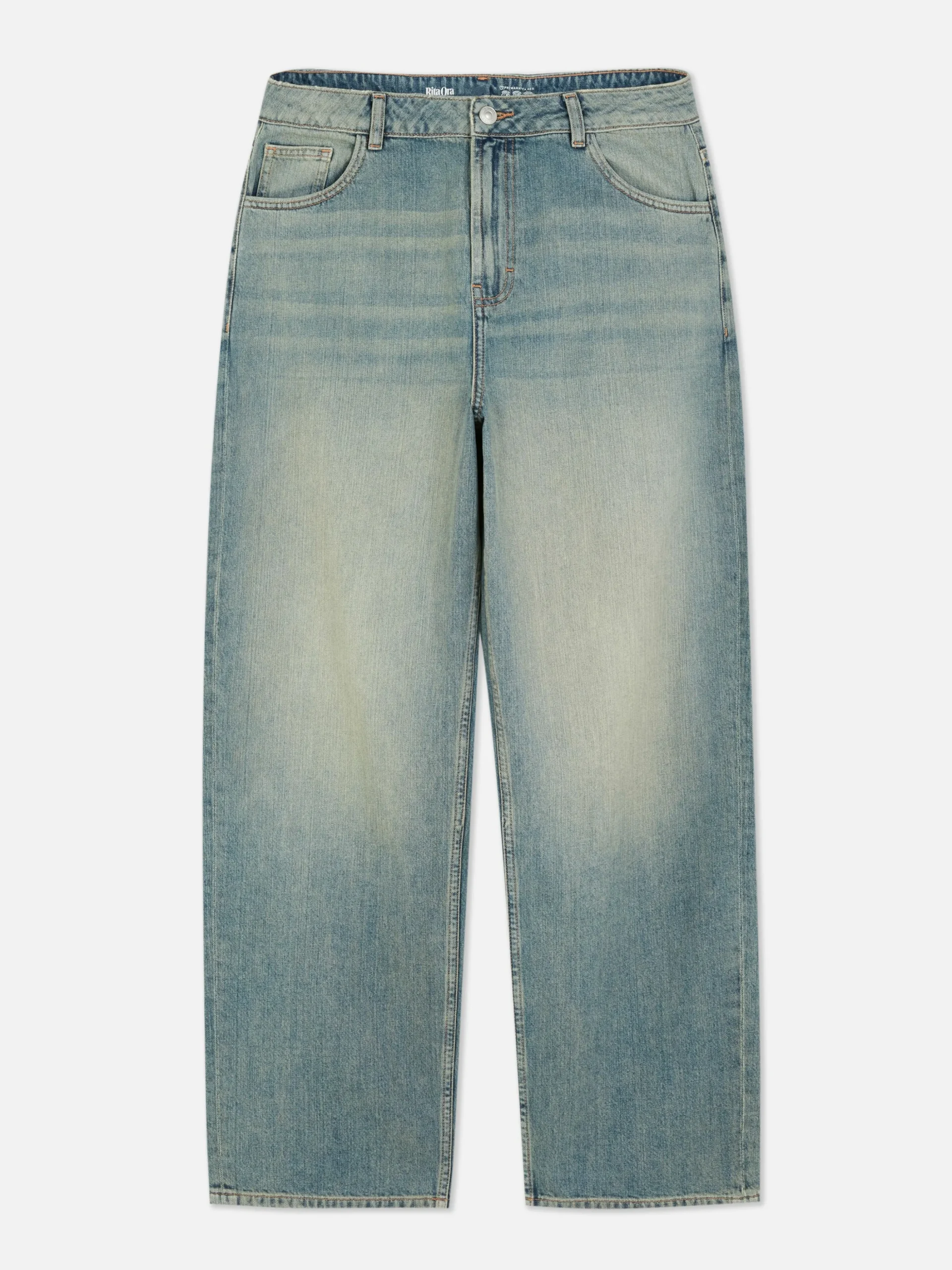 Gescheurde Dad-jeans Rita Ora