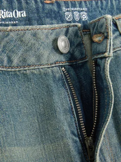 Gescheurde Dad-jeans Rita Ora