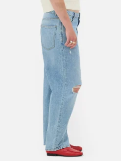 Gescheurde Dad-jeans Rita Ora