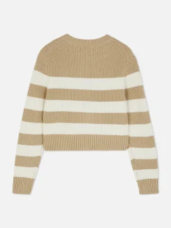 Gestreept Vest Met Tweewegrits