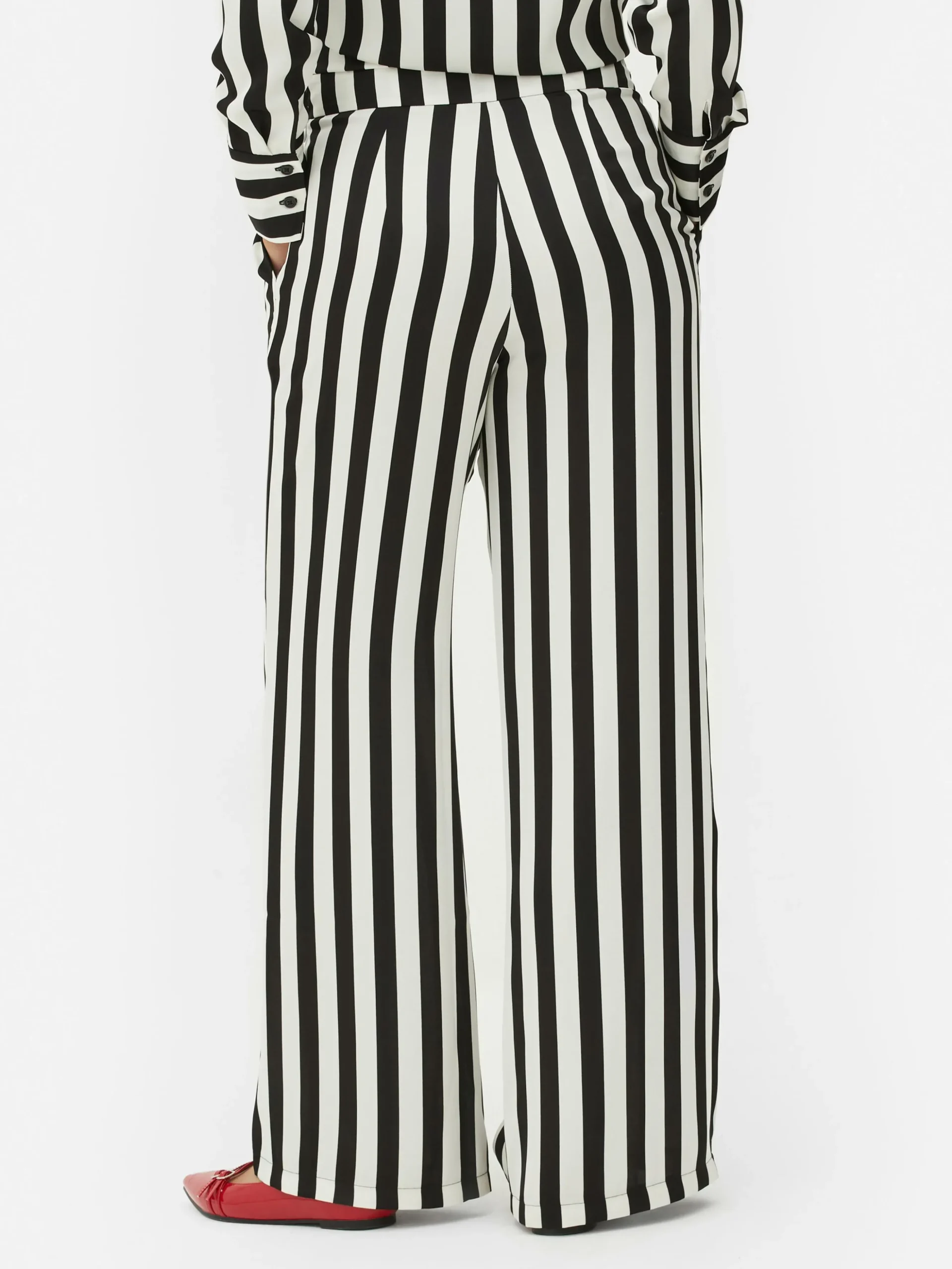 Gestreepte Broek Beetlejuice X Colleen Atwood