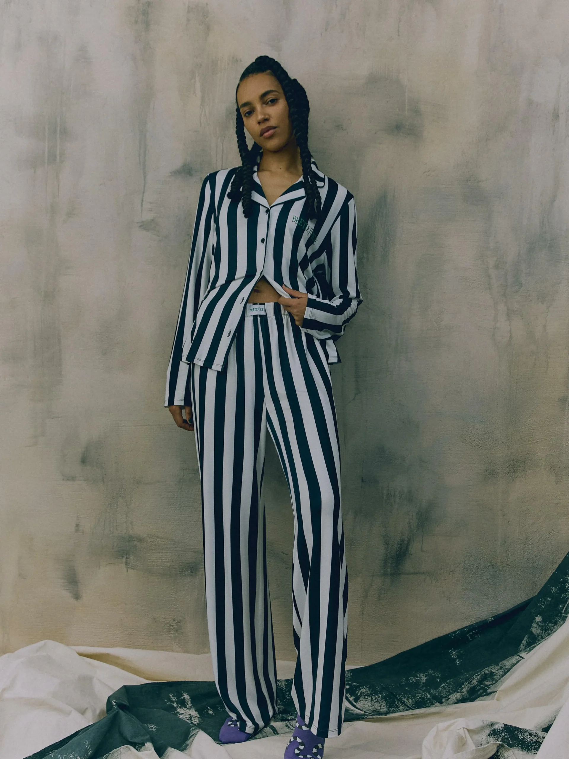 Gestreepte Pyjama Beetlejuice