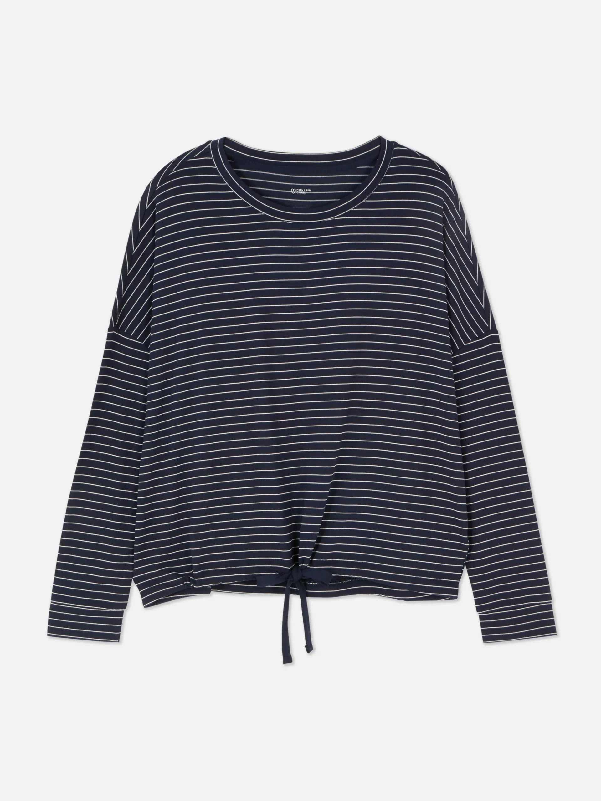 Gestreepte Pyjamatop Met Lange Mouwen