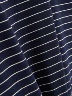 Gestreepte Pyjamatop Met Lange Mouwen