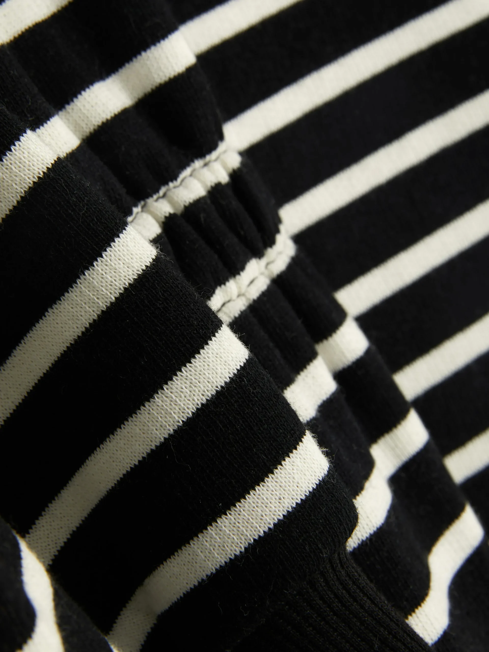 Gestreepte Sweatshirtjurk